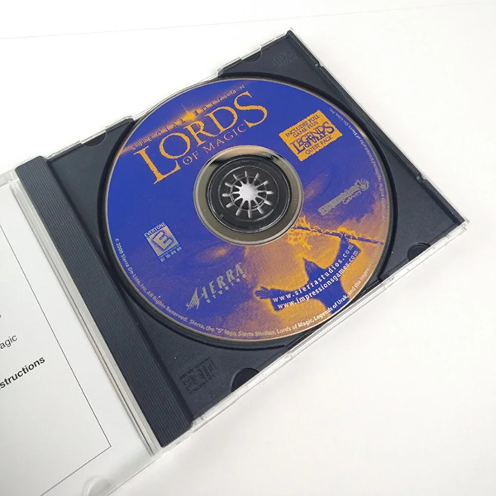 [2000] Lords of Magic: Special Edition Sierra Studios PC CD-ROM Retro Rare